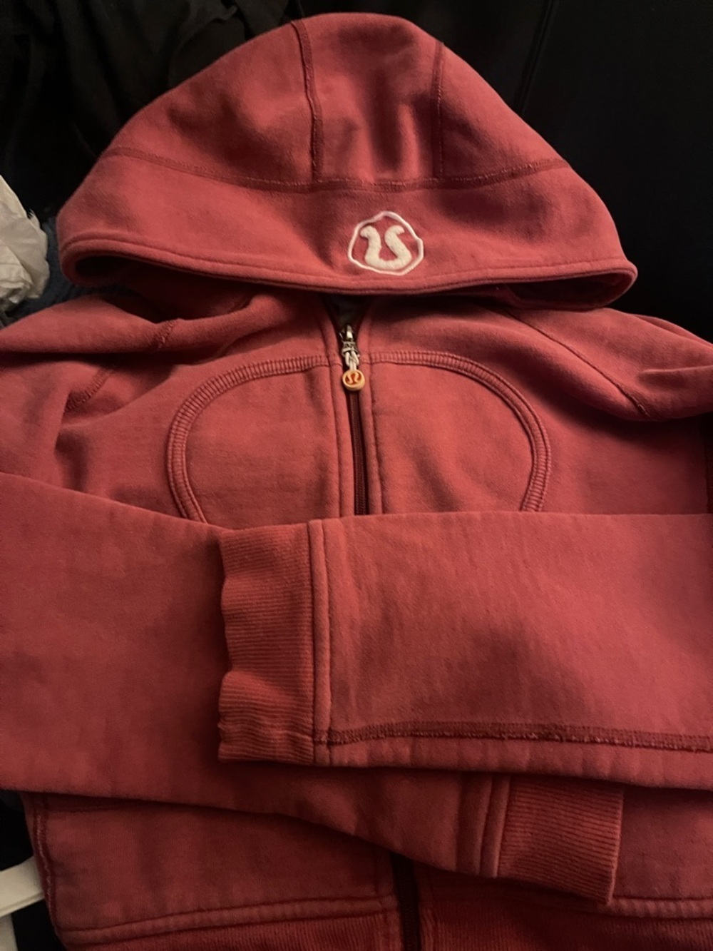 Lululemon Vintage  Scuba Size 4 Excellent Vintage Condition Rose Color RARE FIND - Picture 12 of 15
